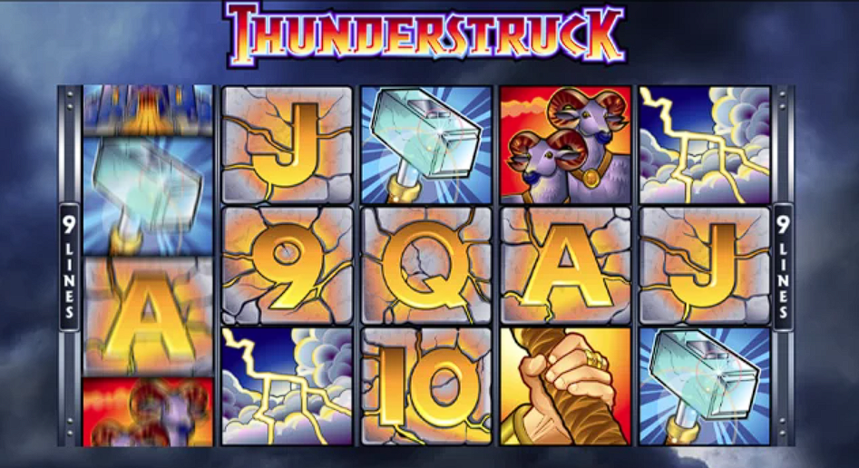 thunderstruck free spins
